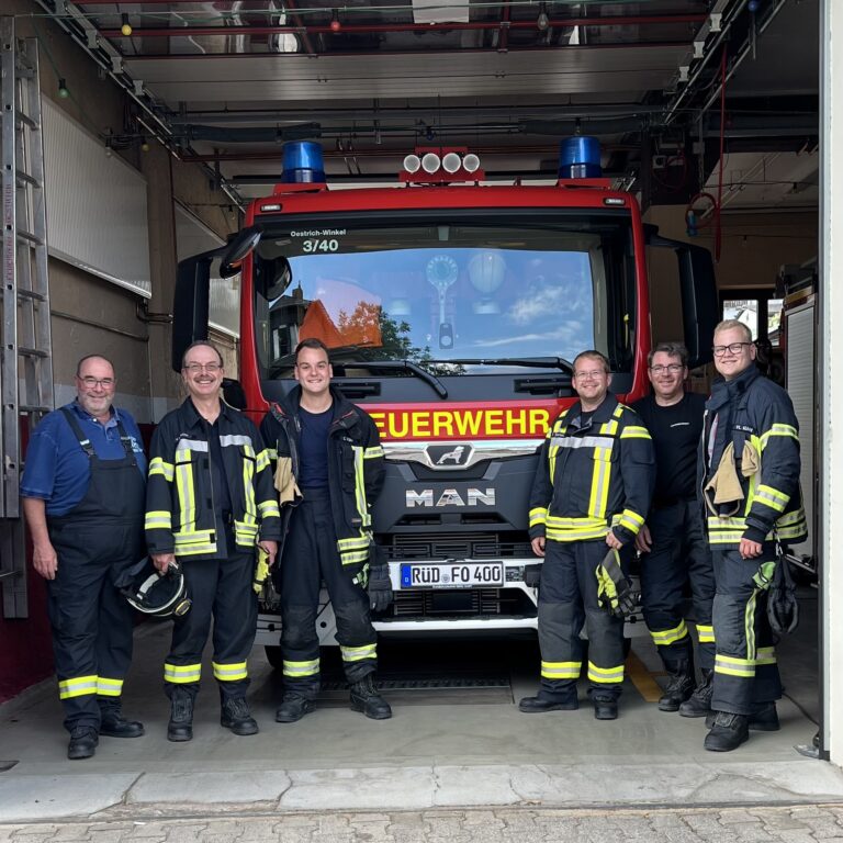 Erster Einsatz des neuen MLF`s (,,Mittleres Löschfahrzeug“)